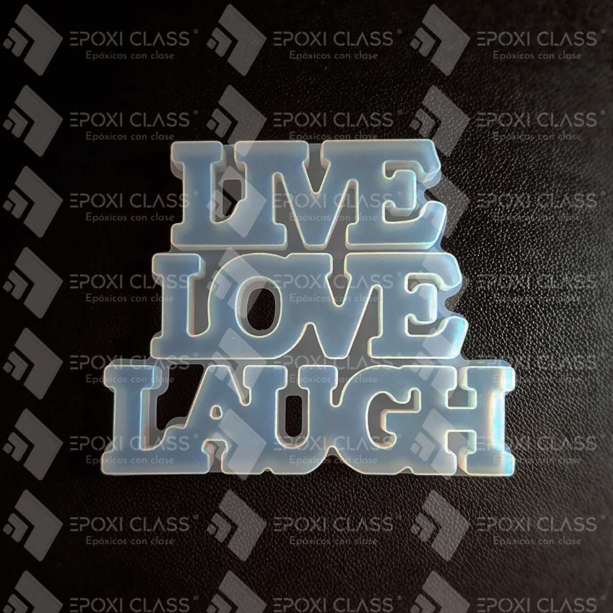 LETRERO LIVE LOVE LAUGH (PZA)
